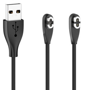 ยูสเซอร์ ยูเอสบี-ซีถึงช็อคซ์สายชาร์จสำหรับ OPENRUN <span class=keywords><strong>AfterShokz</strong></span>/S710 โอเพ่นวิมโปร 2-อิน-1 สายไฟปลอกหุ้ม PVC แบบถัก - Product Image 3