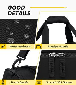 Large Nylon Duffel <b>Bag</b> for Men <b>Women</b> Travel <b>Gym</b> Weekender Carry On with Zipper Closure - Product Image 4