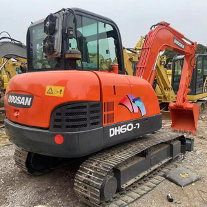Miniexcavadora Usada de Segunda Mano Doosan Dh60 de 5 Toneladas, 6 Toneladas y 5.5 Toneladas de Alta Calidad, en Stock, con Certificación Daewoo Ce - Product Image 4