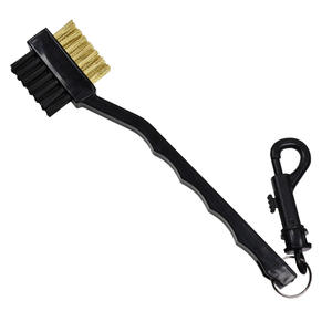 Brosse de nettoyage de <span class=keywords><strong>golf</strong></span> à long manche en nylon extra ferme personnalisée, brosse en plastique de <span class=keywords><strong>golf</strong></span> sans logo, approvisionnement d'usine - Product Image 4