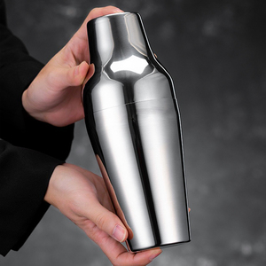 Shaker à <span class=keywords><strong>cocktail</strong></span> parisien surdimensionné 600 ml 20 oz en acier inoxydable 304 pour bar, mélange de boissons - Product Image 4