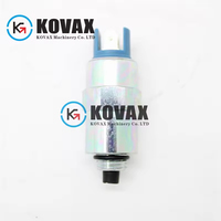 17-105201 Électrovanne d'arrêt de haute qualité pour pompe à carburant d'excavatrice JCB 407 408 2CX 2DX 3CX 4C 4CX