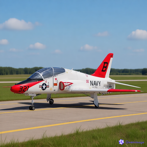Nouveau Modèle Amélioré d'Avion à Réaction à Aile Fixe en Matériaux Composites T-45 Goshawk, Modèle de Simulation d'Avion d'Entraînement pour Porte-avions - Product Image 3