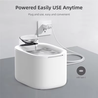 Ensemble de distributeur de nourriture et d'eau pour animaux de compagnie, distributeur d'eau automatique pour chat, distributeur automatique de nourriture et d'eau pour chats ou chiens