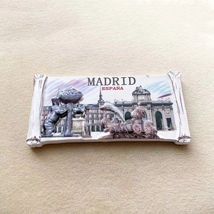 Magnete <span class=keywords><strong>per</strong></span> Frigorifero 3D Tridimensionale di Barcellona - Souvenir Turistico <span class=keywords><strong>per</strong></span> Regali di Anniversario Cinesi - Product Image 3