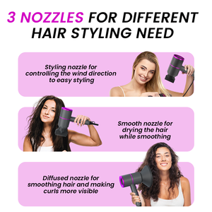 Electric Hair Dryer Light Weight Hair Blower RoHS Hair Dryer Cold and Hot Hair Dryer for Home Dormitory - Product Image 5