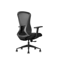 Chaise de bureau de direction chauffante en gros Mobilier d'ordinateur BOSS moderne Appui-tête ergonomique pivotant en tissu maillé réglable