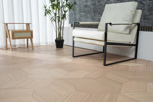 أرضيات باركيه فاخرة من خشب البلوط الطبيعي مقاومة للماء مع سطح مانع للانزلاق وتركيب سهل للاستخدام الداخلي - Product Image 6