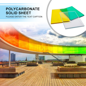 Plaque <span class=keywords><strong>de</strong></span> <span class=keywords><strong>polycarbonate</strong></span> ondulée sur mesure <span class=keywords><strong>de</strong></span> 10 mm, plaque <span class=keywords><strong>de</strong></span> <span class=keywords><strong>polycarbonate</strong></span> solide, plaque PC - Product Image 2