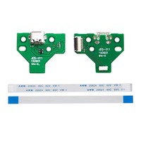 Pièce de réparation d'assemblage de port de charge de remplacement Module de connecteur de carte de prise adaptateur Micro USB pour contrôleur PS4