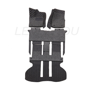 Coche personalizado alfombras de piso de PVC forro Anti-Skid piso alfombra cobertura completa para Alphard Vellfire 2008-2011,2011-2015,2022 - Product Image 2