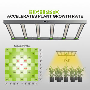 Boostez la santé des plantes avec les lumières de croissance LED intérieures PPFD de 720W - Product Image 5