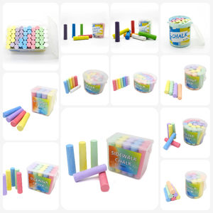 Ensemble de crayons pastel <span class=keywords><strong>craie</strong></span> pour enfants créatifs colorés craies de trottoir de pavillon extérieur - Product Image 5