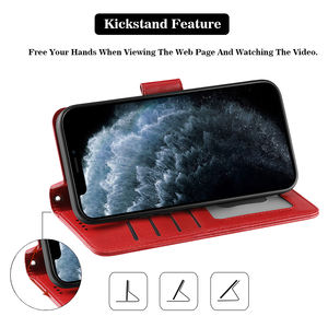 Funda de Cuero con Tarjetero para <span class=keywords><strong>Redmi</strong></span> <span class=keywords><strong>Note</strong></span> 13 Pro A3 A2 Xiaomi 14 Ultra <span class=keywords><strong>12</strong></span> 13T 11 Mi 10, Bolsa para Teléfono Móvil - Product Image 3