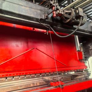 Cintreuse automatique d'occasion 3200 mm en acier inoxydable à prix abordable avec système CNC TP10S pour tôles, haute productivité - Product Image 6