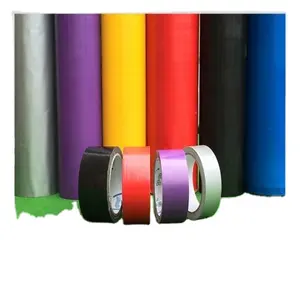 Factory direct weather aluminum foil tape Aluminum foil fiber cloth tape for HVAC insulation sealing pipe