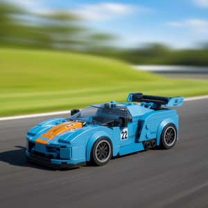 Kit di costruzione modello auto da corsa Lego Technic, blocchi di plastica, giocattolo per bambini dai 4 ai 6 anni - Product Image 2