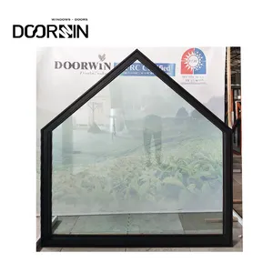 Doorwin Hurricane Impact Bulletproof Double Glazed Window With Customized Thermal Break Aluminum Fixed Window For House