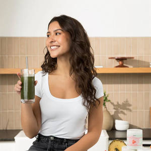 Supplément de jus végétalien personnalisé mélange de légumes verts poudre de boisson énergétique super alimentaire avec vitamine minérale fruits légumes poudre nutritive - Product Image 2