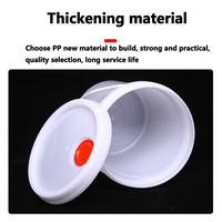 Tambour en plastique PP HDPE de qualité alimentaire de 6 à 30 litres avec poignée de couvercle de différentes tailles pour le stockage et le transport