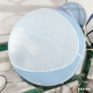 कस्टम लोगो प्रिंटिंग सेवा के साथ सर्वश्रेष्ठ बिक्री आधिकारिक आकार 7 रबर बास्केटबॉल बॉल - Product Image 5