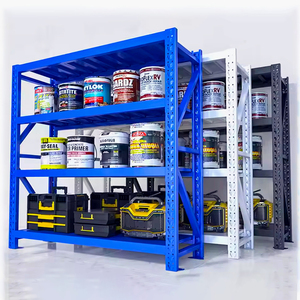 Có Thể Điều Chỉnh Boltless Kệ Nhiệm Vụ Trung Bình Thép Kệ Kho Lưu Trữ Giá Nhà Để Xe Kệ Công Nghiệp Kim Loại Stack Hệ Thống Giá - Product Image 1