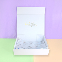 Emballage de cheveux de perruque de couleur beige de grande taille avec conception de logo personnalisée boîte magnétique pliante avec soie satinée