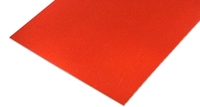 Tissu en fibre de verre enduit de silicone rouge, matériau flexible pour connecteurs de conduits, toile en fibre de verre résistante à la chaleur et sans alcali