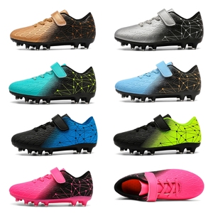 Botas de Fútbol con Logotipo Personalizado OEM para Niños y Adolescentes, Parte Superior Sintética, Suela de Goma, <span class=keywords><strong>Zapatos</strong></span> de Fútbol para Exteriores - Product Image 2