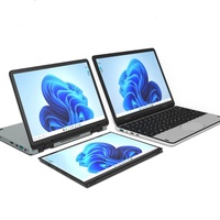 Nuovo Laptop L20 360YOGA 10.95 Pollici IPS Touch Book Intel N100 Max 32G DDR4 2T SSD Notebook Portatile da Ufficio Mini Computer Tablet
