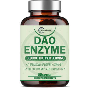 Capsule DAO ENZYME a Marchio Privato OEM per Adulti, Supporto per il Benessere Digestivo e la Decomposizione dell'Histamina, 60 Capsule per Confezione - Product Image 1