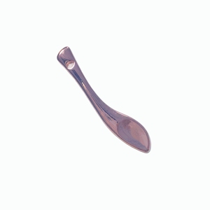 Cuchara para Crema de Aleación de Zinc Pulido, Reutilizable, para Aplicación Higiénica de Cremas y Uso en Frascos de Cosméticos - Product Image 4
