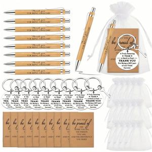 Kits de Bienvenida para Empleados X527, Sets de Regalo Personalizados para Oficina, Cuaderno, Llavero Metálico, Bolígrafo, Regalos Promocionales para Nuevos Empleados, Artículos de Bienvenida para Personal - Product Image 2
