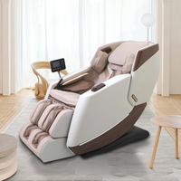 Heißer Verkauf: Moderner, luxuriöser, kabelloser 3D-KI-Ganzkörper-Massagesessel aus Leder mit Schwerelosigkeitsfunktion und Musik