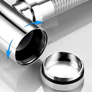 Chai bẫy thép không gỉ Siphon rửa lưu vực bồn rửa nhà bếp Siphon cho bồn rửa thoát nước mở rộng cho lưu vực chất thải và ổ cắm - Product Image 4