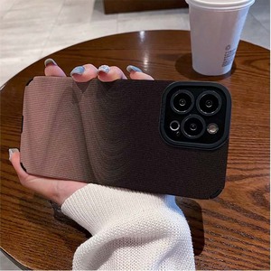 Funda de Teléfono Móvil de Cuero Artificial TPU con Estampado de Ondas de Arena en Degradado Negro y Rosa para <span class=keywords><strong>iPhone</strong></span> X, Xr, <span class=keywords><strong>11</strong></span>, 12, 13, 14, 15, 16, 17, 18 Pro Max - Product Image 3