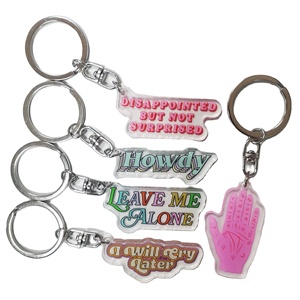 Porte-clés et pendentif personnalisés en acrylique pour Halloween, motif personnage de <span class=keywords><strong>film</strong></span> d'<span class=keywords><strong>horreur</strong></span>, pour portefeuille et sac à dos, ornement en plastique - Product Image 4
