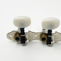 Chevilles d'accordage de guitare classique chromées 3R3L de haute qualité à triade mésoporeuse, à trou unique, colonne en acier, accessoires de guitare