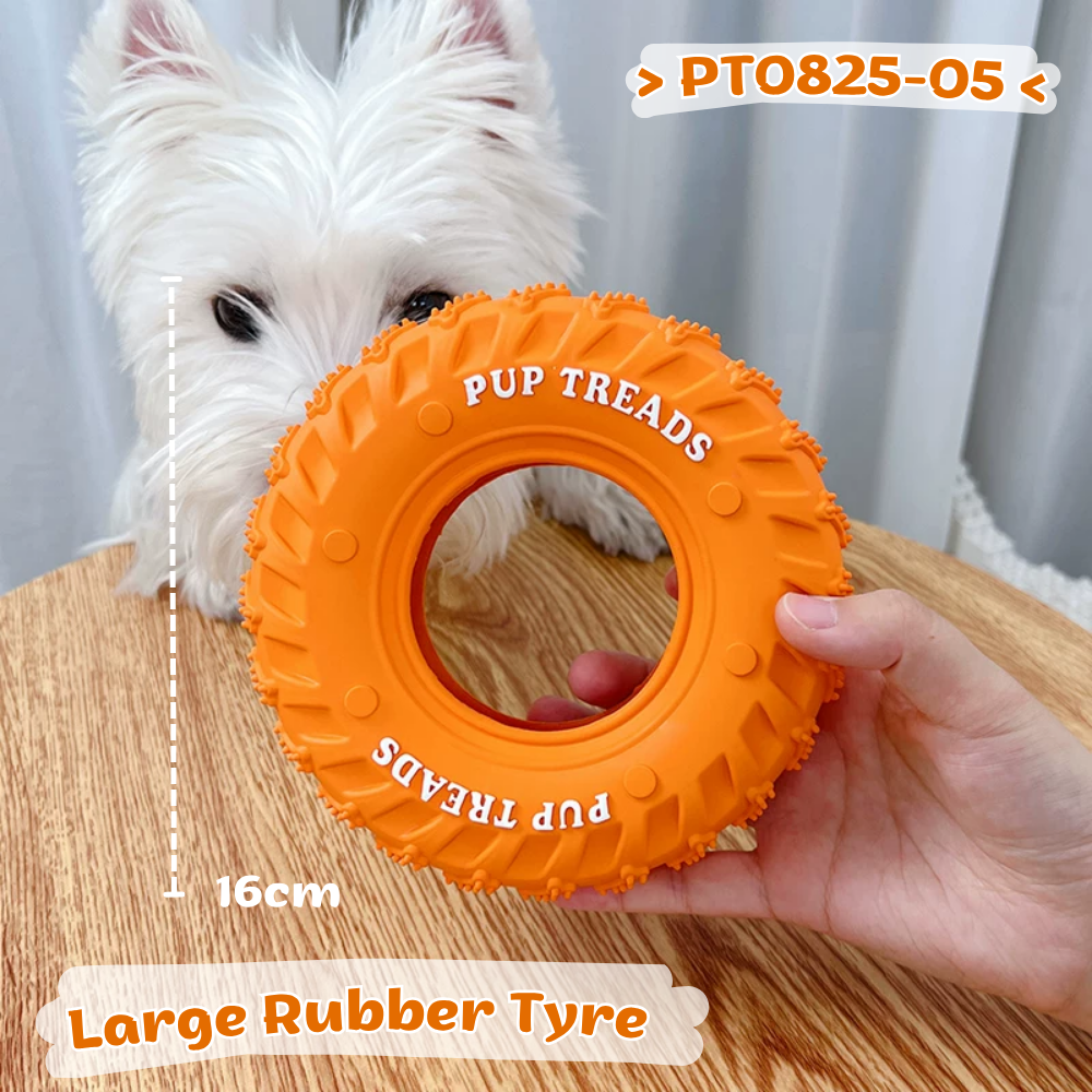 [PT0825-05] Grand pneu en caoutchouc-Orange