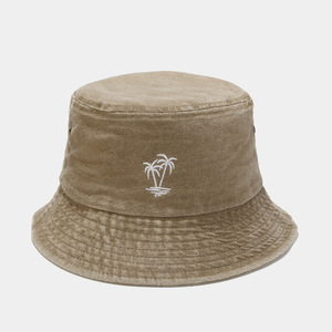 Sombrero de <span class=keywords><strong>pescador</strong></span> unisex plegable vintage Sombrero de cubo lavable adecuado para viajes con diseño vintage elegante - Product Image 4