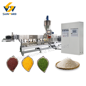 เครื่องอัดขึ้นรูปเครื่องผลิตข้าวเทียมระบบอัตโนมัติแบบเต็มรูปแบบเครื่องผลิตข้าวที่มีคุณค่าทางโภชนาการจากประเทศจีน - Product Image 6