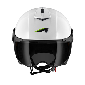 Casco de Motocicleta Abierto Clásico de Primera Calidad ASTONE HELMETS, Material ABS para Adultos, Modelo MINISPORT S6, Blanco, Tallas XS-2XL - Product Image 4