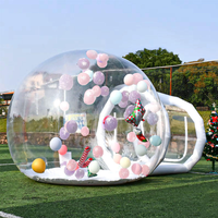 Dôme gonflable transparent de qualité commerciale, château gonflable, maison à bulles gonflable pour enfants