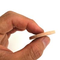 Disques en bois naturel non finis tranches pièces de jeu de société rondes ornements cercles en bois ronds signe pièces projets d'artisanat d'art