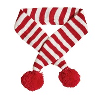 Écharpe d'hiver luxueuse pour chien de Noël de style occidental, bandeau mignon pour animaux de compagnie tricoté en peluche de renne, cache-cou d'automne