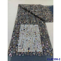 Haricots Paillettes Mode Broder Dentelle Tissu
