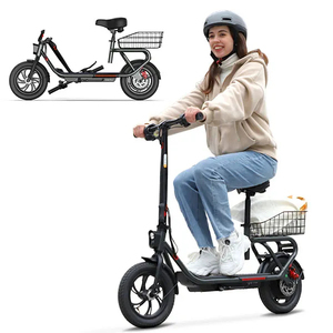 Trottinette pour adultes SISIGAD, pneus de 12 pouces, moteur 500W, autonomie de 45 km, trottinette pliable pour les trajets quotidiens avec porte-bagages arrière - Product Image 2