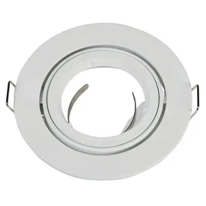 Hot Verkoop Led Light Onderdelen Groothandel Aluminium Spot Gu10 Downlight Armatuur Ronde Vierkante Behuizing