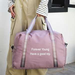 Sac de voyage Oxford avec compartiment à chaussures, léger, bagage à main portable, sac de sport pour week-end, sac de gym - Product Image 3