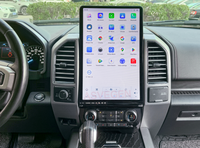 Reproductor de Dvd estéreo con Radio para coche Qualcomm Android 13 DE 15,6 pulgadas para Ford F150 F250 F350 F450 2015-2019 con navegación GPS